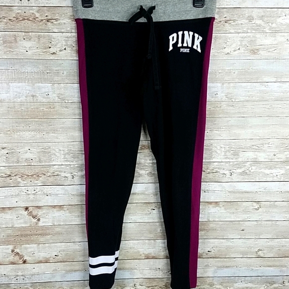 PINK Victoria's Secret Pants - PINK, Purple, black,and gray yoga pants, Sz S/P